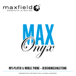 MAX-ONYX MP3-Player & Mobile Phone