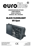 BLACK FLOODLIGHT UV-Spot