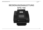 BEDIENUNGSANLEITUNG EFS-150