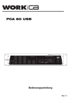 Bedienungsanleitung PCA 60 USB (Deutsch)