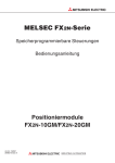 MELSEC FX2N-Serie Bedienungsanleitung