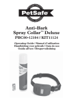 Anti-Bark Spray Collar™ Deluxe PBC00-12104