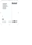 Anleitung SB 401-1-501-1 SKP 4