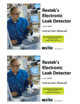 Restek's Electronic Leak Detector