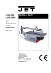 JSS-354 JSS-354V SCROLL SAW