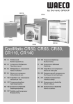 CoolMatic CR50, CR65, CR80, CR110, CR140