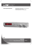 Bedienungsanleitung/Garantie KRC 788 Küchenradio