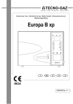 AUTOCLAVE MOD. EUROPA B xp