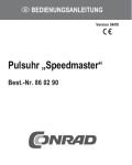 Pulsuhr „Speedmaster“
