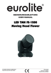 LED TMH FE-1200 Moving Head Flower