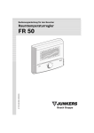 Raumtemperaturregler FR 50 - gwg