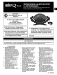 BEDIENUNGSANLEITUNG FÜR ELEKTROGRILLS