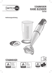 Switch On Stabmixer Bedienungsanleitung
