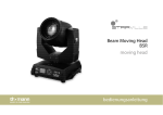 Beam Moving Head B5R moving head bedienungsanleitung