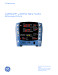 CARESCAPE™ V100 Vital Signs Monitor