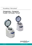 Homogenisator – Homogeniser Precellys® 24/Precellys® 24-Dual