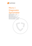 Micro I operating manual