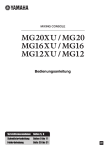 MG12XU/MG12 Owner's Manual