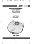 CDP 515 MP3 Bedienungsanleitung/Garantie Tragbarer