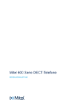 Mitel 600 Serie DECT-Telefone