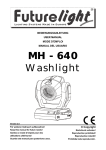 MH - 640 Washlight - Petri Konferenztechnik