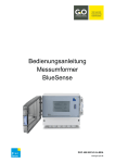 Bedienungsanleitung BlueSense Version 2.4 de