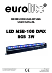 LED MSB-100 DMX