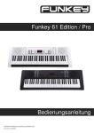 Funkey 61 Edition / Pro Bedienungsanleitung