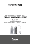 bedienungsanleitung dream™ hörsystem-serie