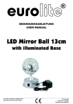 LED Mirror Ball 13cm - LTT