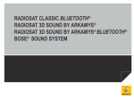 RADIOSAT CLASSIC BLUETOOTH® RADIOSAT 3D