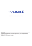 Bedienungsanleitung für TVLINK Zentraleinheit