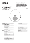 CLIPHIT Owner's Manual