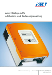 Sunny Backup 5000 - SMA Solar Technology AG