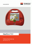 Gebrauchsanweisung für AED der Firma Primedic