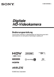 Digitale HD-Videokamera