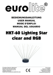 HKT-60 Lighting Star clear and RGB - LTT