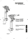 Cruise 2.0 R/T Cruise 4.0 R/T Bedienungsanleitung - U