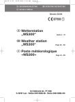 Wetterstation „WS300“ Weather station „WS300“ Poste