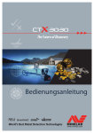 CTX 3030 Menüs
