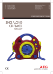 SING ALONG CD