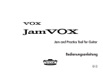 JamVOX Owner's manual