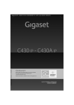 Gigaset C430 IP/C430 A IP