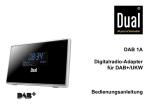 DAB 1A Digitalradio-Adapter für DAB+/UKW