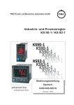 KS90-1 KS92-1 - PMA Prozeß- und Maschinen