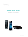 Harmony Smart Control™ Bedienungsanleitung