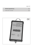 Bedienungsanleitung testo 551 Instruction manual