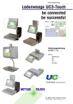 Ladenwaage UC3-Touch be connected be successful