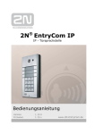 2N EntryCom IP Bedienungsanleitung