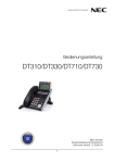 NEC SV8100 Systemtelefone Handbuch
